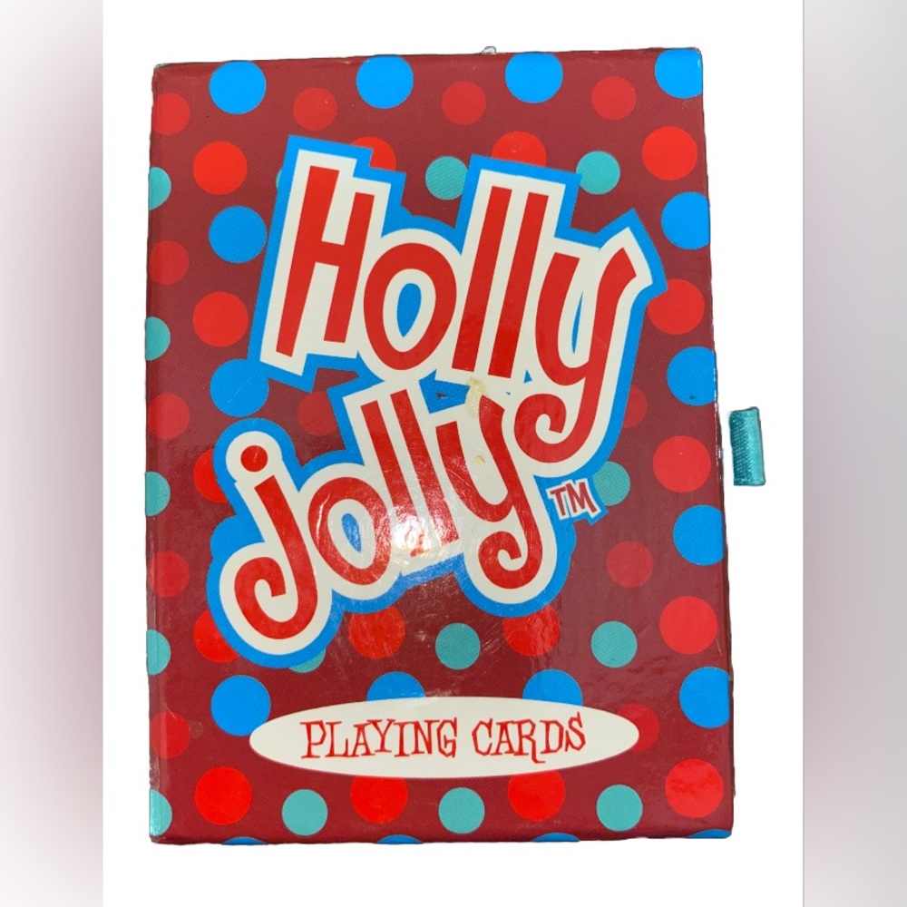 Unopened Holly Jolly (TM) Playing Cards